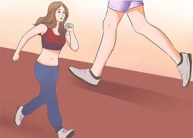 減量のためのインターバルトレーニング